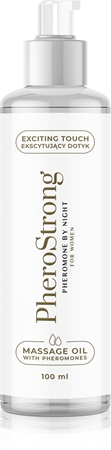 PheroStrong By Night for Women olio per massaggi con feromoni