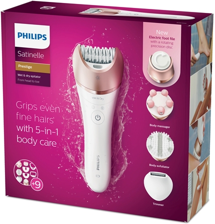 Philips Satinelle BRE652/00 epilátor na tělo a obličej