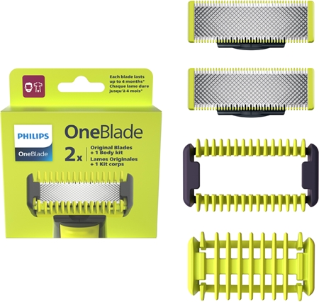 Philips OneBlade Face and Body Pro QP620/50 capete de schimb