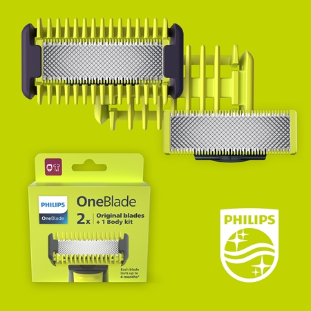 Philips OneBlade Face and Body Pro QP620/50 náhradné hlavice