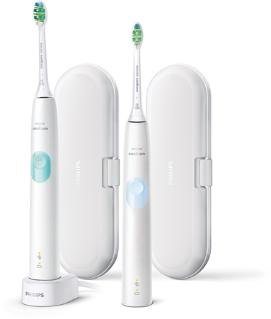 Philips Sonicare ProtectiveClean HX6809/35 brosse à dents électrique sonique, 2 supports