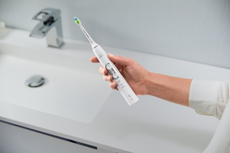 Philips Sonicare ProtectiveClean White HX6877/68 Cepillo de dientes eléctrico con desinfectante UV