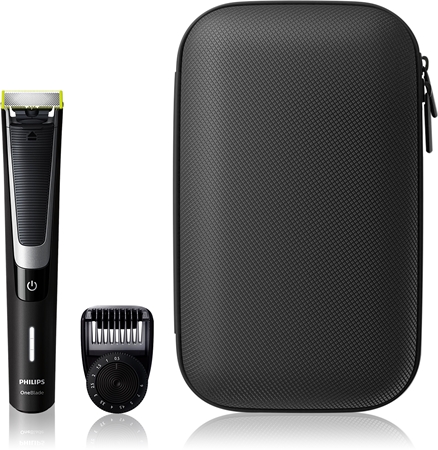 Philips OneBlade Pro QP6510/64 Elektrisk kropshår trimmer Med taske