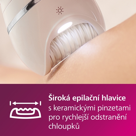 Philips Epilator Series 8000 BRE700/00 Wet & Dry epilátor