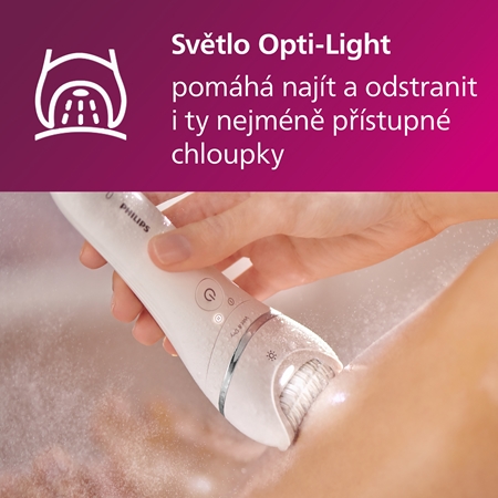 Philips Epilator Series 8000 BRE700/00 Wet & Dry epilátor