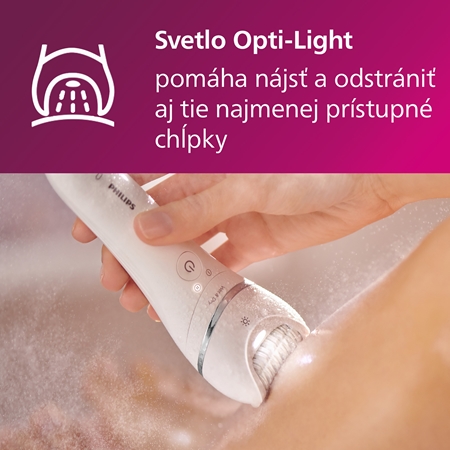 Philips Epilator Series 8000 BRE700/00 Wet & Dry epilátor