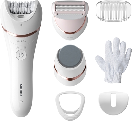 Philips Epilator Series 8000 BRE730/10 Wet & Dry epilátor