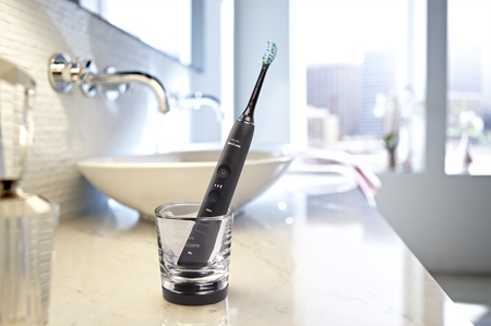 Philips Sonicare 9000 DiamondClean HX9911/09 Sonische Elektrische Tandenborstel met Oplaadglas