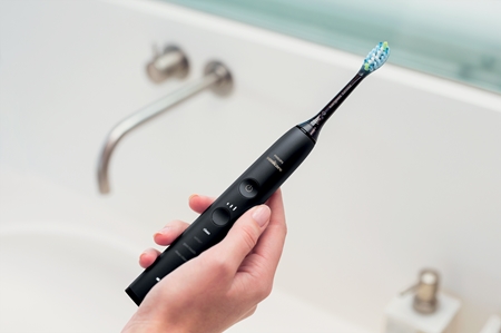 Philips Sonicare 9000 DiamondClean HX9911/09 Sonische Elektrische Tandenborstel met Oplaadglas