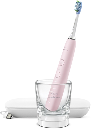 Philips Sonicare 9000 DiamondClean HX9911/29 spazzolino sonico elettrico con bicchiere di ricarica