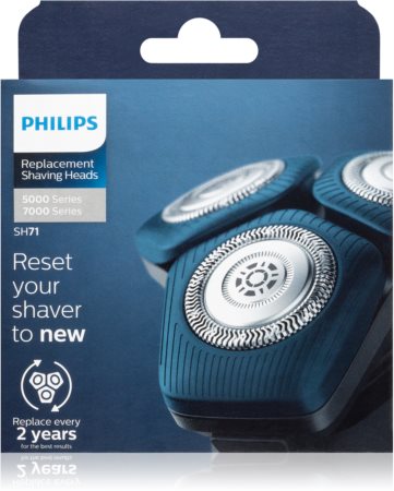 Philips 5000/7000 Series SH71/50 Cabezales de repuesto para el afeitado
