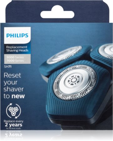 Philips 5000/7000 Series SH71/50 vaihdettavat ajopäät