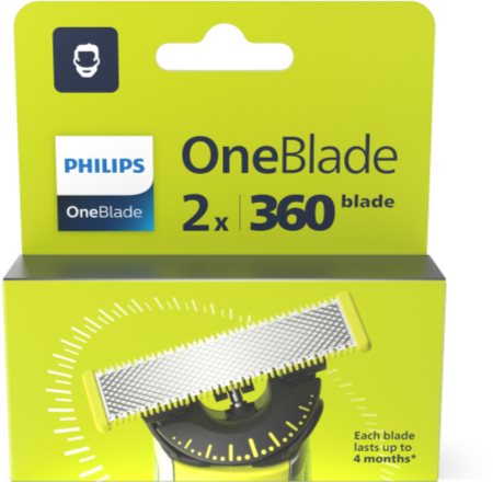Philips OneBlade 360 QP420/50 recarga de lâminas