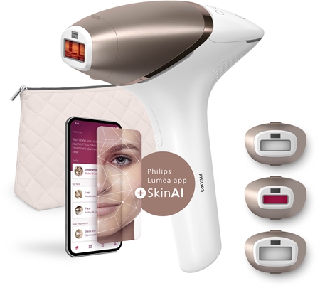 Philips Lumea Series 9900 SkinAI IPL BRI973/00 IPL epilator for body, face, bikini area and underarms