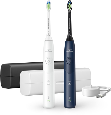 Philips Sonicare 5500 HX7119/01 elektrische Schallzahnbürste, 2 Bodys