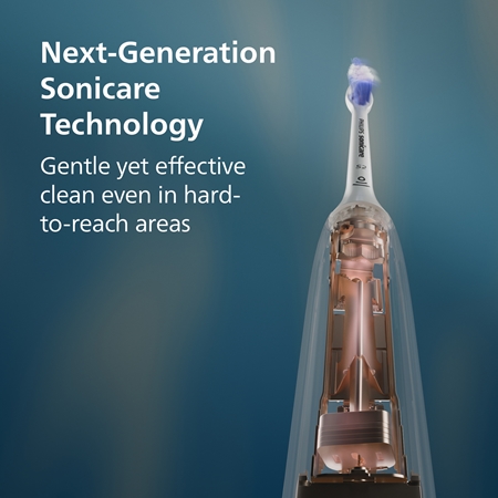 Philips Sonicare 5500 HX7119/01 soniczna szczoteczka elektryczna, 2 korpusy
