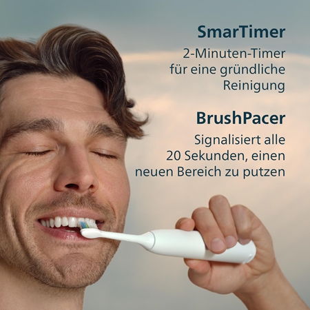Philips Sonicare 5500 HX7119/01 elektrische Schallzahnbürste, 2 Bodys