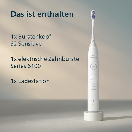 Philips Sonicare 6100 HX7400/01 elektrische Schallzahnbürste
