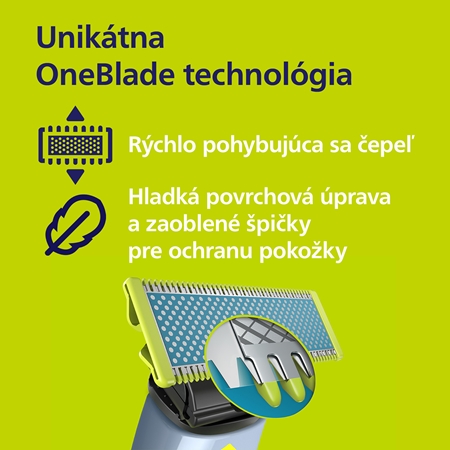 Philips OneBlade First Shave QP1324/30 holiaci strojček na bradu
