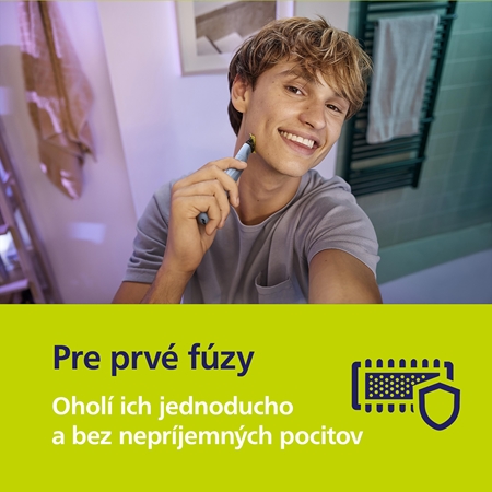 Philips OneBlade First Shave QP1324/30 holiaci strojček na bradu