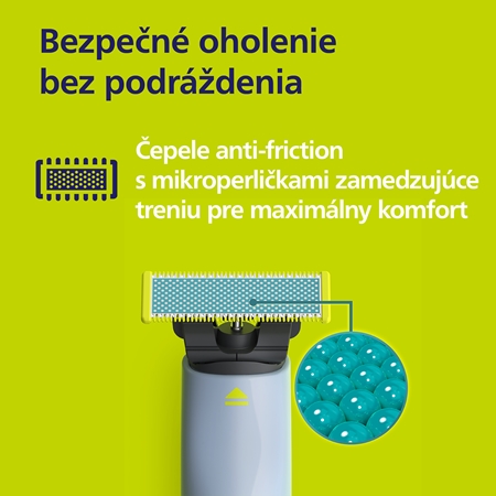Philips OneBlade First Shave QP1324/30 holiaci strojček na bradu