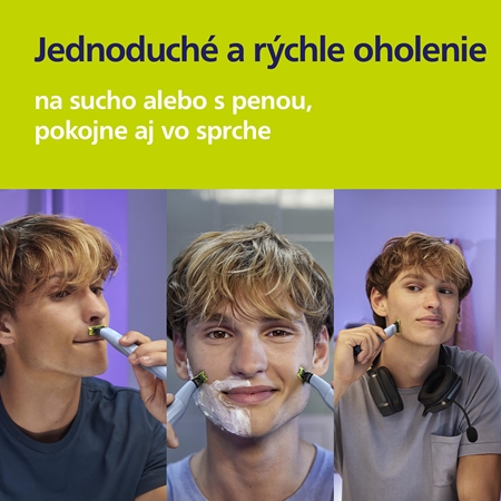 Philips OneBlade First Shave QP1324/30 holiaci strojček na bradu