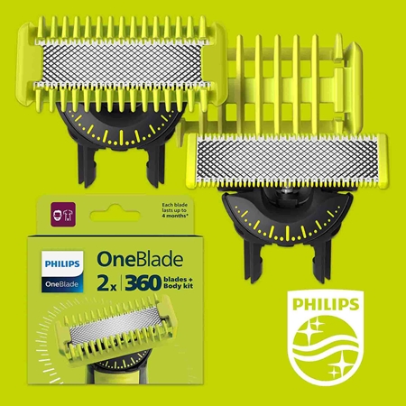 Philips OneBlade 360 QP624/50 náhradní břity