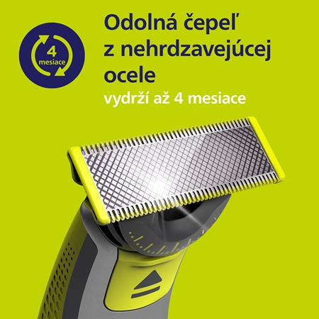 Philips OneBlade 360 QP624/50 náhradné žiletky