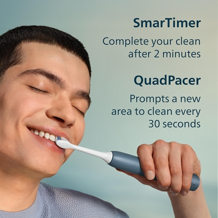 Philips Sonicare 4100 HX4041/48 Skaņas impulsu elektriskā zobu suka