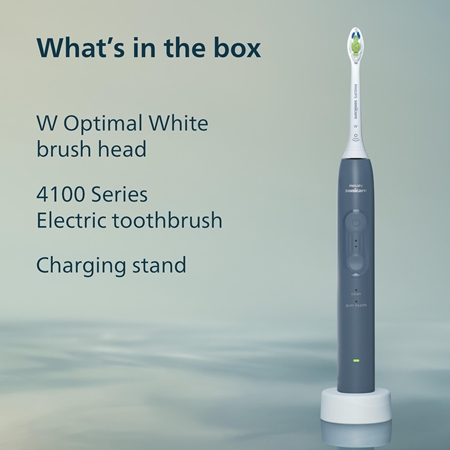 Philips Sonicare 4100 HX4041/48 Skaņas impulsu elektriskā zobu suka