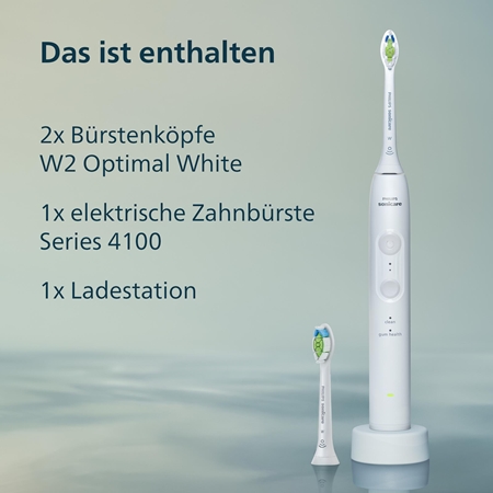 Philips Sonicare 4100 HX4042/41 elektrische Schallzahnbürste