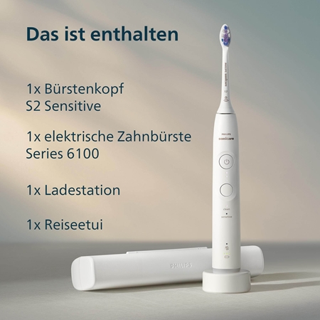 Philips Sonicare 6100 HX7400/06 elektrische Schallzahnbürste