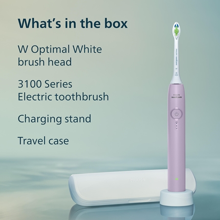 Philips Sonicare 3100 HX4033/27 Skaņas impulsu elektriskā zobu suka