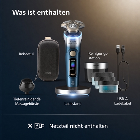 Philips Series i9000 Prestige Ultra Day&Night XP9406/79 Elektrorasierer für Herren