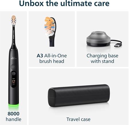 Philips Sonicare 8000 HX8410/12 sonic electric toothbrush