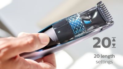 Philips Beardtrimmer Series 7000 BT7210/15 Barttrimmer mit Absauger