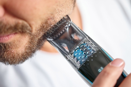 Philips Beardtrimmer Series 7000 BT7210/15 Barttrimmer mit Absauger