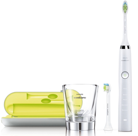 Philips Sonicare DiamondClean HX9332/04 Sonisk elektrisk tandbørste med opladningskop