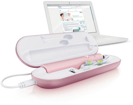 Philips Sonicare DiamondClean HX9362/67 escova de dentes elétrica sónica com um copo de carregamento