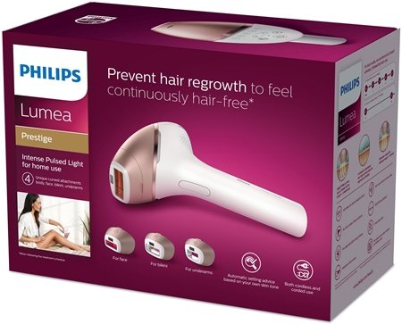 Philips Lumea Prestige BRI956/00 IPL για σώμα, πρόσωπο, περιοχή του μπικίνι και μασχάλη