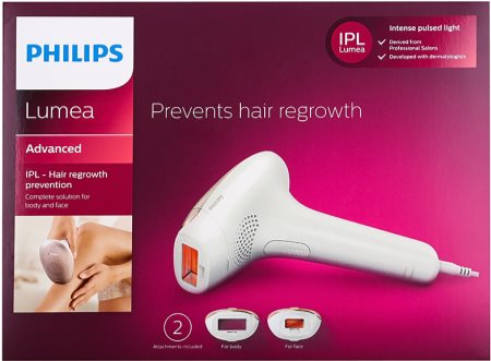 Philips Lumea Advanced SC1997/00 IPL Hair Removal System for Body & Face -  NEW