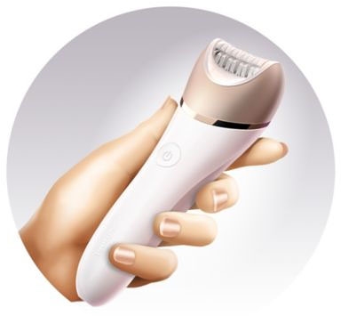 Philips Satinelle Prestige BRE650/00 depiladora para corpo e rosto