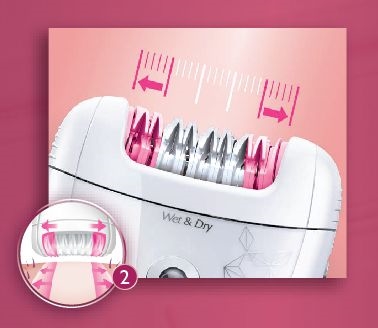 Philips Satin Perfect HP6581/00 deplilator, precyzyjny depilator i pęseta Smart Tweezers