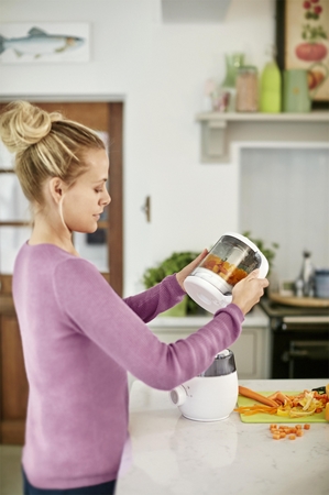 Philips Avent Baby Food Maker 4in1 SCF885/01 Dampfgarer und Mixer 4 in 1