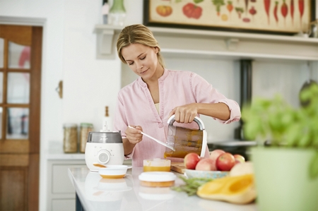 Philips Avent Baby Food Maker 4in1 SCF885/01 Dampfgarer und Mixer 4 in 1
