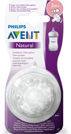 Philips Avent Natural Variable Flow Teats Trinksauger