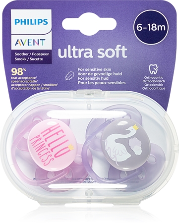 Philips Avent Soother Ultra Soft 6 - 18 m sut