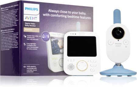 Philips Avent Baby Monitor SCD845 vigilabebés de vídeo digital
