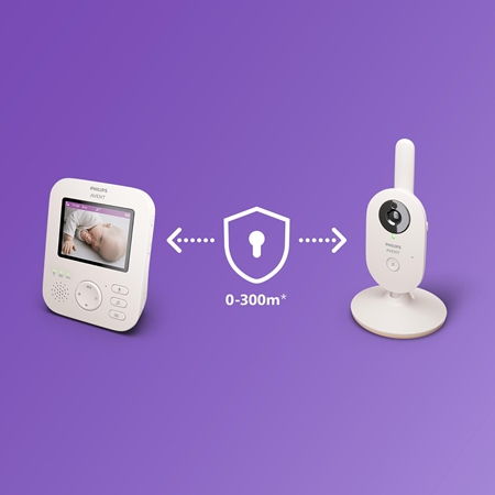 Philips Avent Baby Monitor SCD881/26 Baby Monitor video digitale