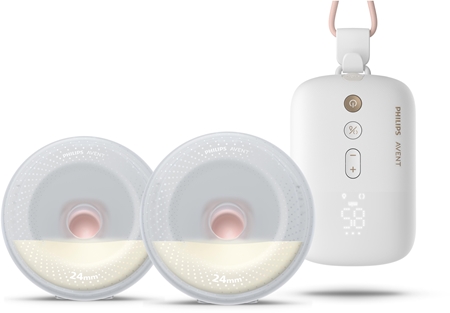 Philips Avent Hands-Free Premium Plus DUO SCF532/11 odsávačka mateřského mléka